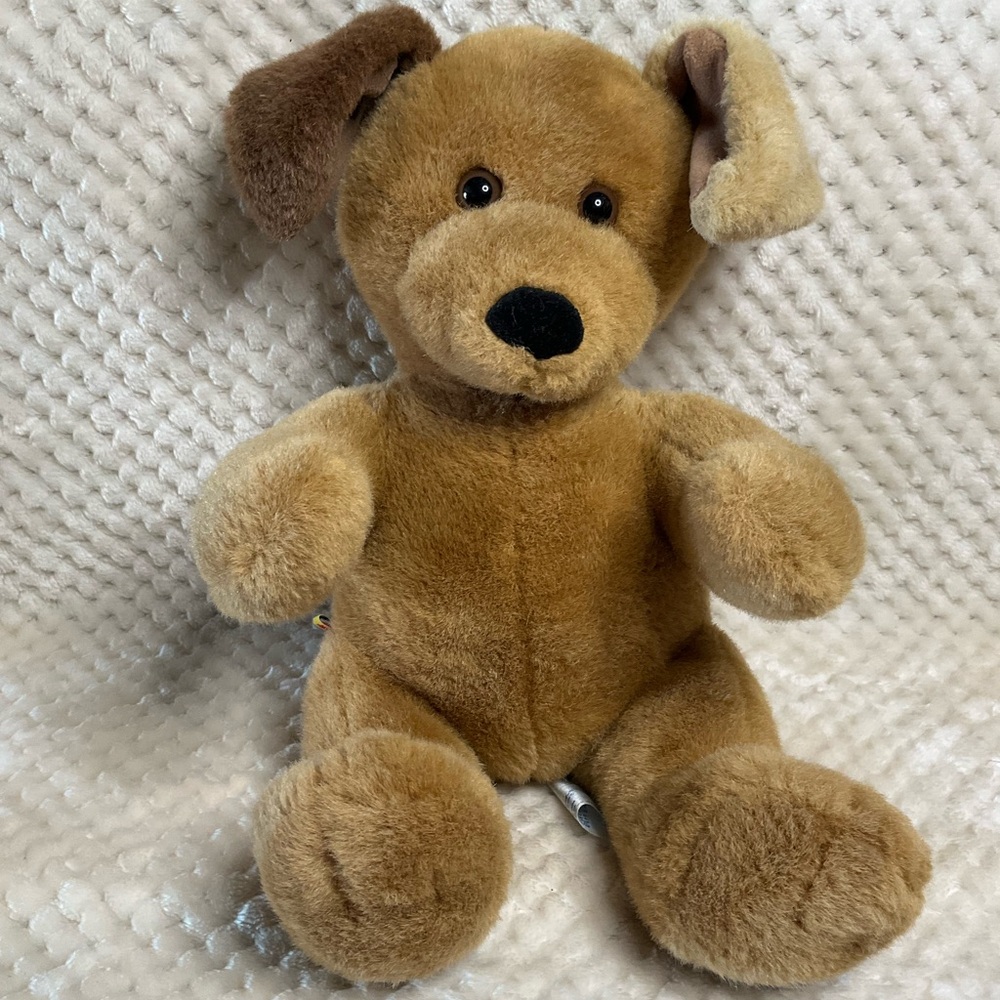Build A Bear Retired Brown Sugar Puppy Plush Dog Stuffed Animal Toy